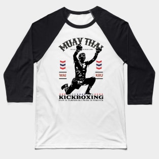 Muay Thai Classic Wai Kru Baseball T-Shirt